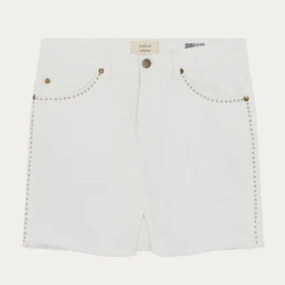 Ba&sh Cloe Mini Skirt in Ecru - Size 6 - Picture 7 of 12